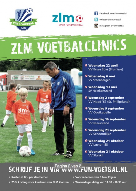 ZLM voetbalclinics